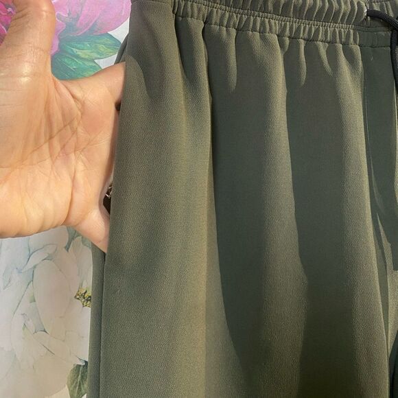 Theory Olive Green Pants Sz 4 - Picture 5 of 6